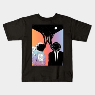 A Portrait of Space and Time Kids T-Shirt